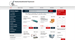 Desktop Screenshot of kantoorboekhandelfeyenoord.nl